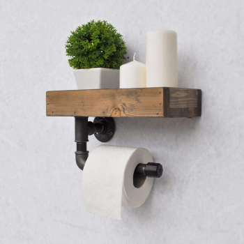 Preview: WC-Papierhalter mit Ablage